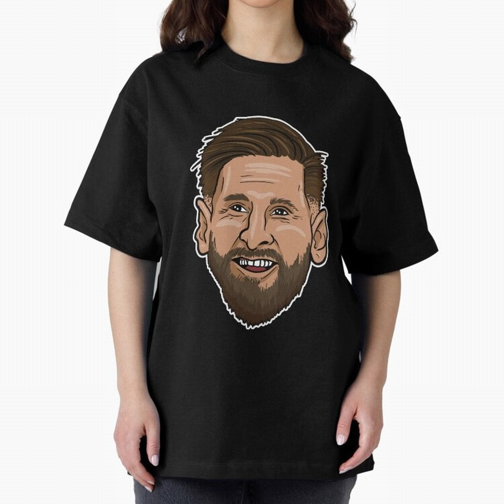 messi cartoon face Classic T-Shirt Bring a Vintage Feel to the FIFA World Cup 2026 Group Stage Journey through Messi, CR7 and Mbappe Highlights, Argentina, France and Brazil Pride, Supporter Pride, Iconic Celebrations, Legendary Names and Global