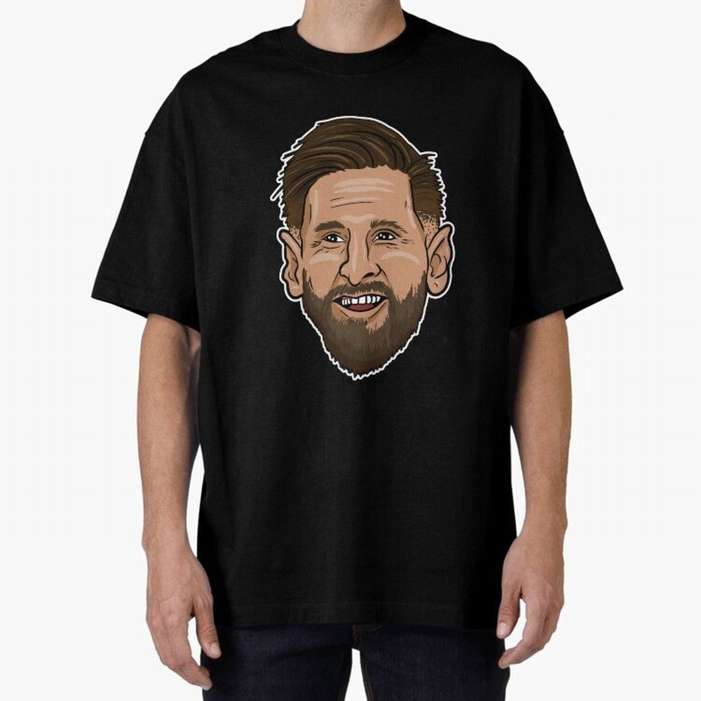 messi cartoon face Classic T-Shirt Bring a Vintage Feel to the FIFA World Cup 2026 Group Stage Journey through Messi, CR7 and Mbappe Highlights, Argentina, France and Brazil Pride, Supporter Pride, Iconic Celebrations, Legendary Names and Global
