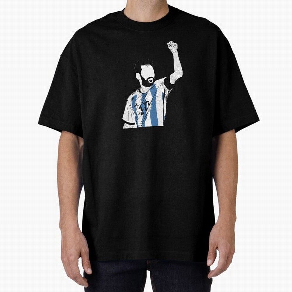 Messi 2023 Essential T-Shirt Show Passion for the Stars of FIFA World Cup 2026 Group Stage Spirit, with Argentina, France and Brazil, Haaland and Mbappe, Global Supporter Spirit, Legendary Goals, National Colors and Tournament Celebration; Made for