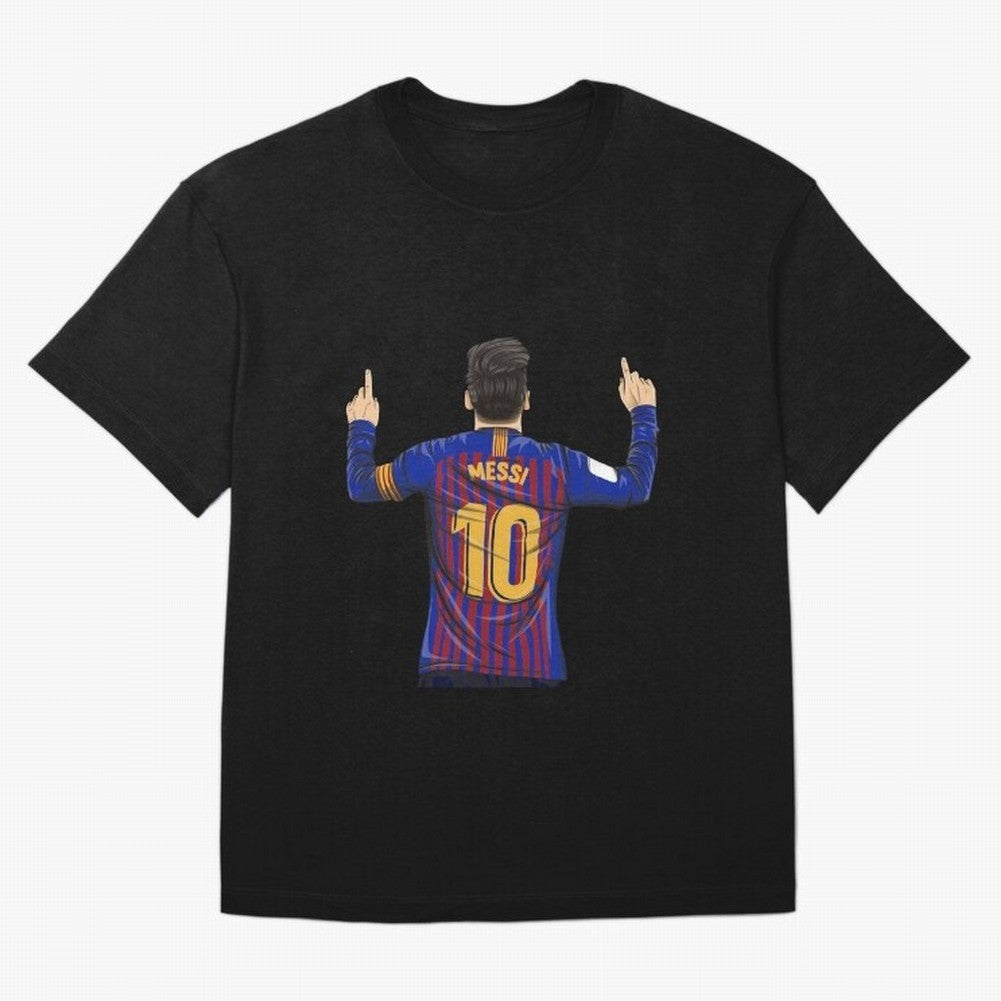 Lionel Messi Barcelona's Version Classic T-Shirt Celebrate National Team Dreams in the FIFA World Cup 2026 Journey through Messi and Cristiano Ronaldo Highlights, Netherlands Pride, Classic Soccer Heritage, Championship Pressure, Fan Loyalty and