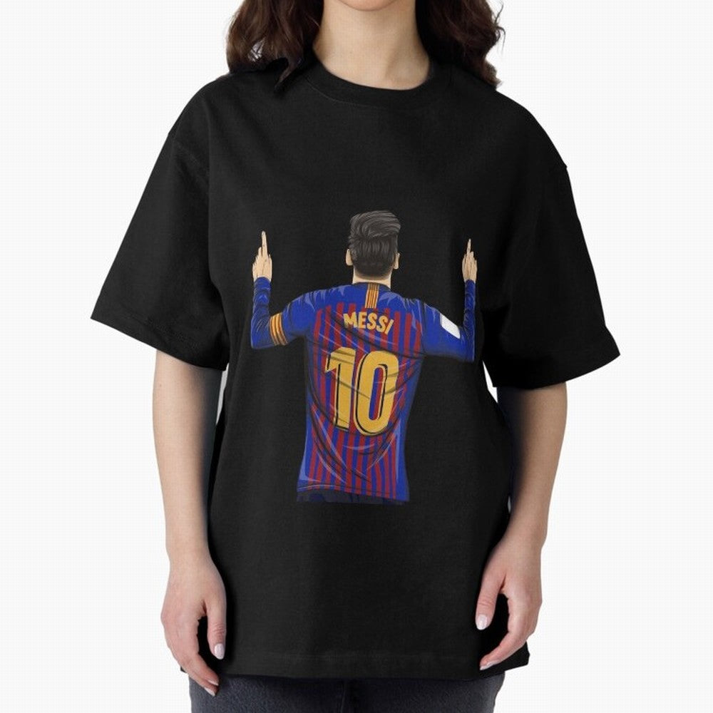 Lionel Messi Barcelona's Version Classic T-Shirt Celebrate National Team Dreams in the FIFA World Cup 2026 Journey through Messi and Cristiano Ronaldo Highlights, Netherlands Pride, Classic Soccer Heritage, Championship Pressure, Fan Loyalty and