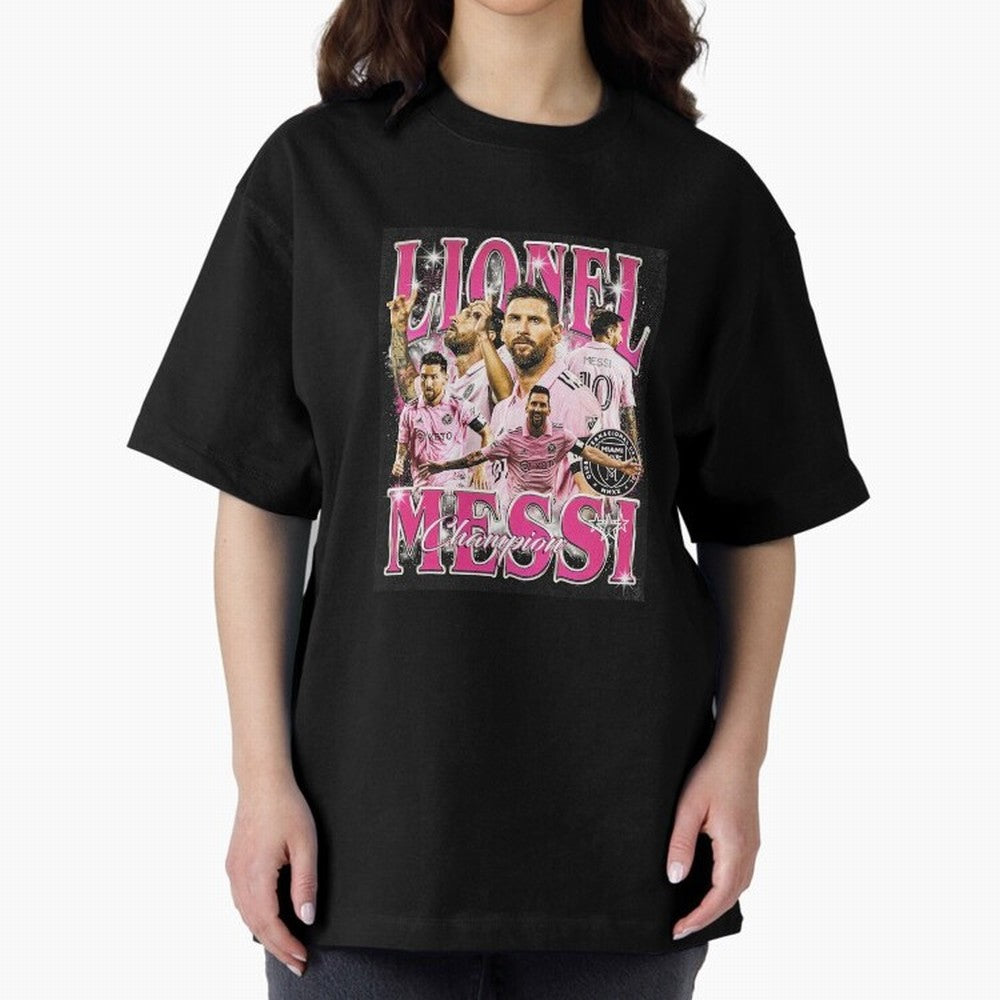 Lionel Messi Miami Vintage Bootleg Classic T-Shirt Relive Global Football Passion for FIFA World Cup 2026 Group Stage, Highlighting Mbappe and Neymar, Brazil, Soccer Culture, Superstar Moments, National Team Dreams and Competitive Fire; Perfect for