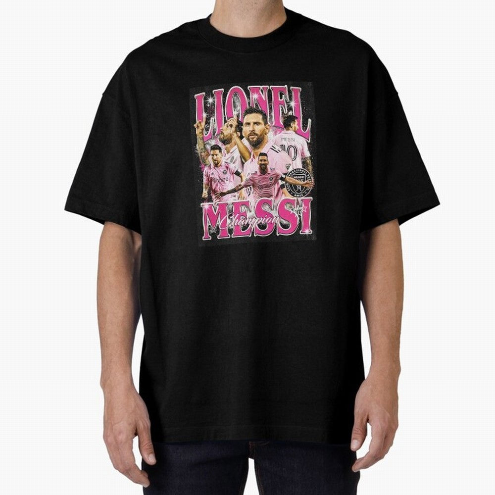 Lionel Messi Miami Vintage Bootleg Classic T-Shirt Relive Global Football Passion for FIFA World Cup 2026 Group Stage, Highlighting Mbappe and Neymar, Brazil, Soccer Culture, Superstar Moments, National Team Dreams and Competitive Fire; Perfect for
