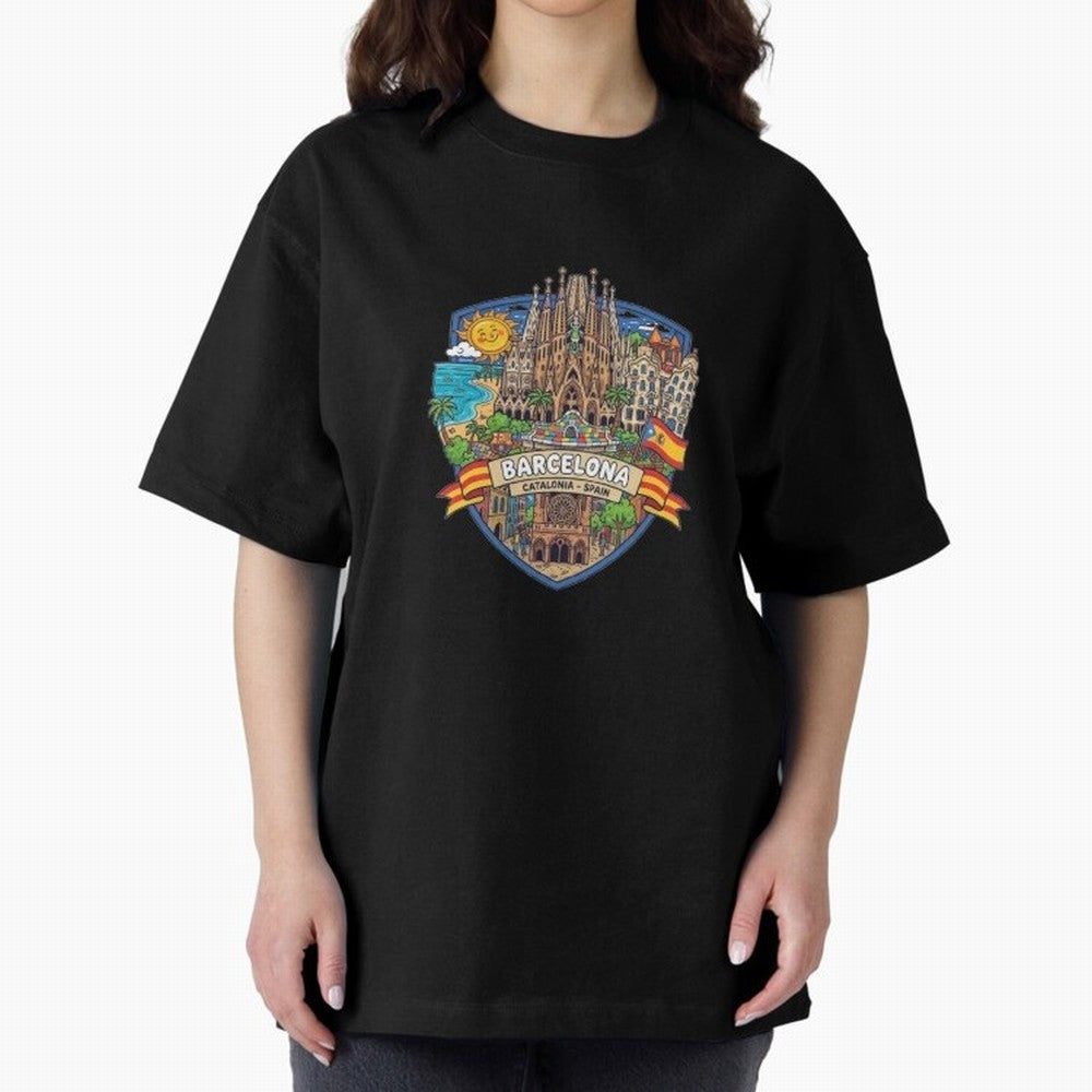 BARCELONA Classic T-Shirt Bring Champion Energy into Global Football Passion for FIFA World Cup 2026 Group Stage, Featuring Cristiano Ronaldo, Haaland and CR7, Spain, Champion Mindset, Group Stage Buzz, Knockout Tension and Passionate Fan Culture;