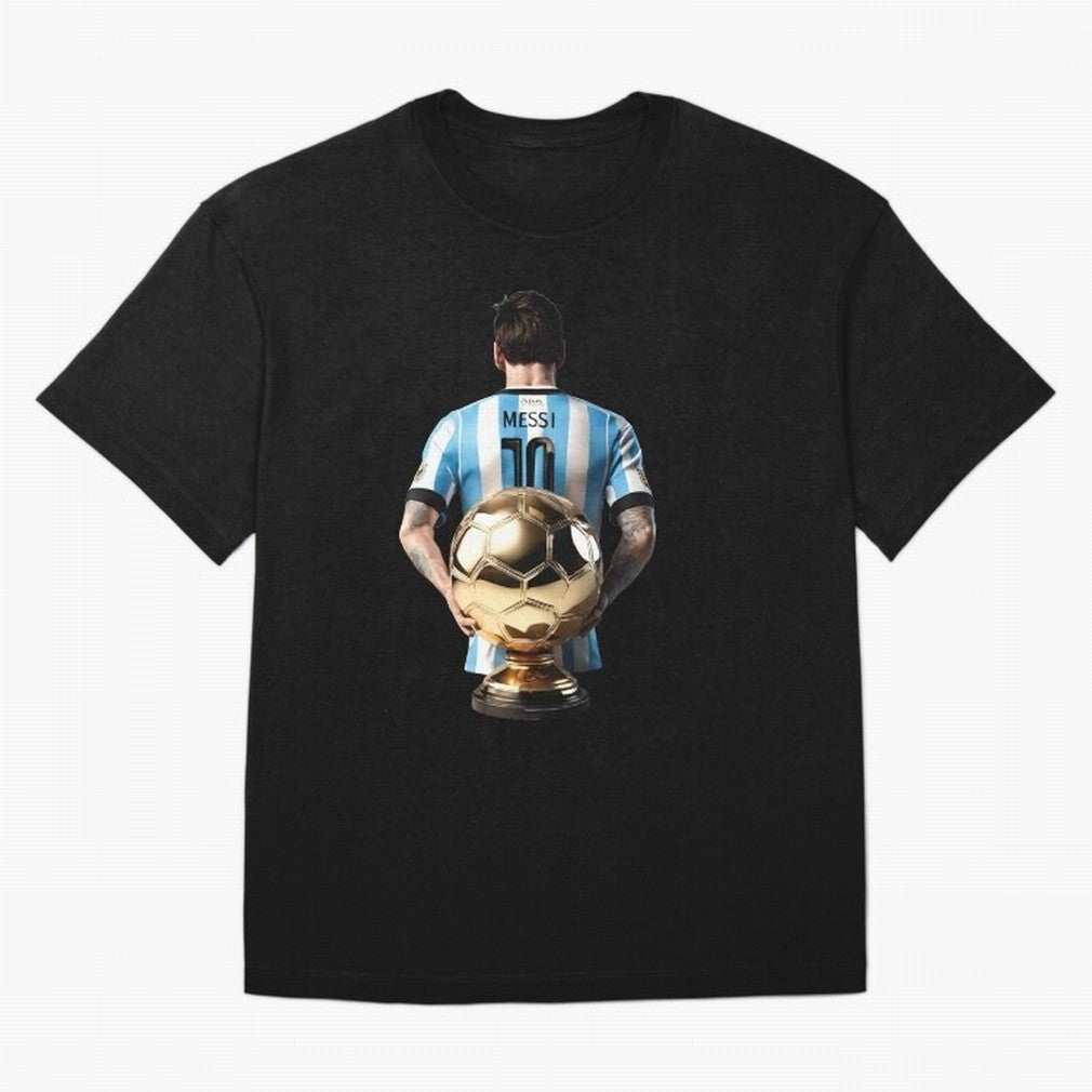 Soccer football lionel messi Barcellona Argentina illustration Oversized T-Shirt Show Your Tournament Heart for FIFA World Cup 2026 USA Canada Mexico Spirit, Capturing Argentina, CR7 and Messi, Champion Mindset, Group Stage Buzz, Knockout Tension