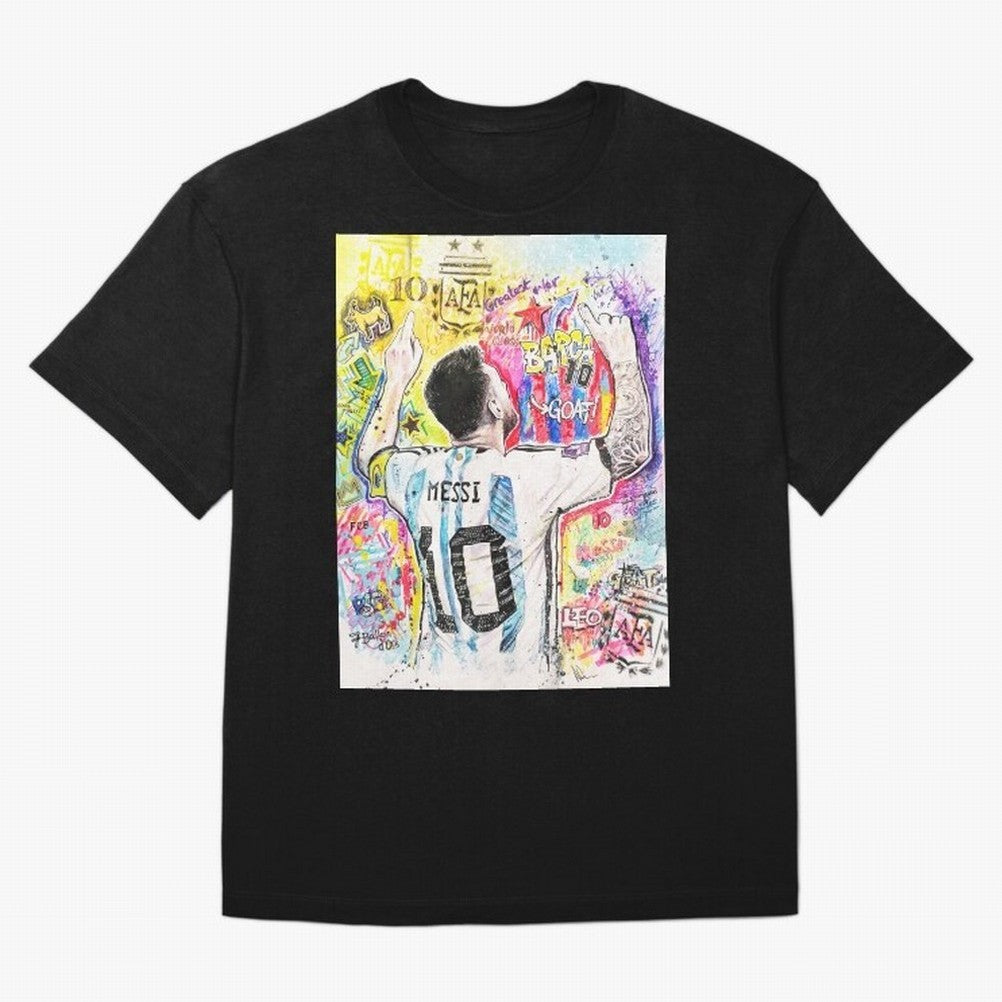 Lionel Messi Oversized T-Shirt Feel Global Football Passion for FIFA World Cup 2026 Group Stage, Featuring Haaland and Mbappe, Netherlands, Worldwide Fan Energy, Dramatic Goals, Stadium Lights and Championship Celebrations; Made for Die Hard