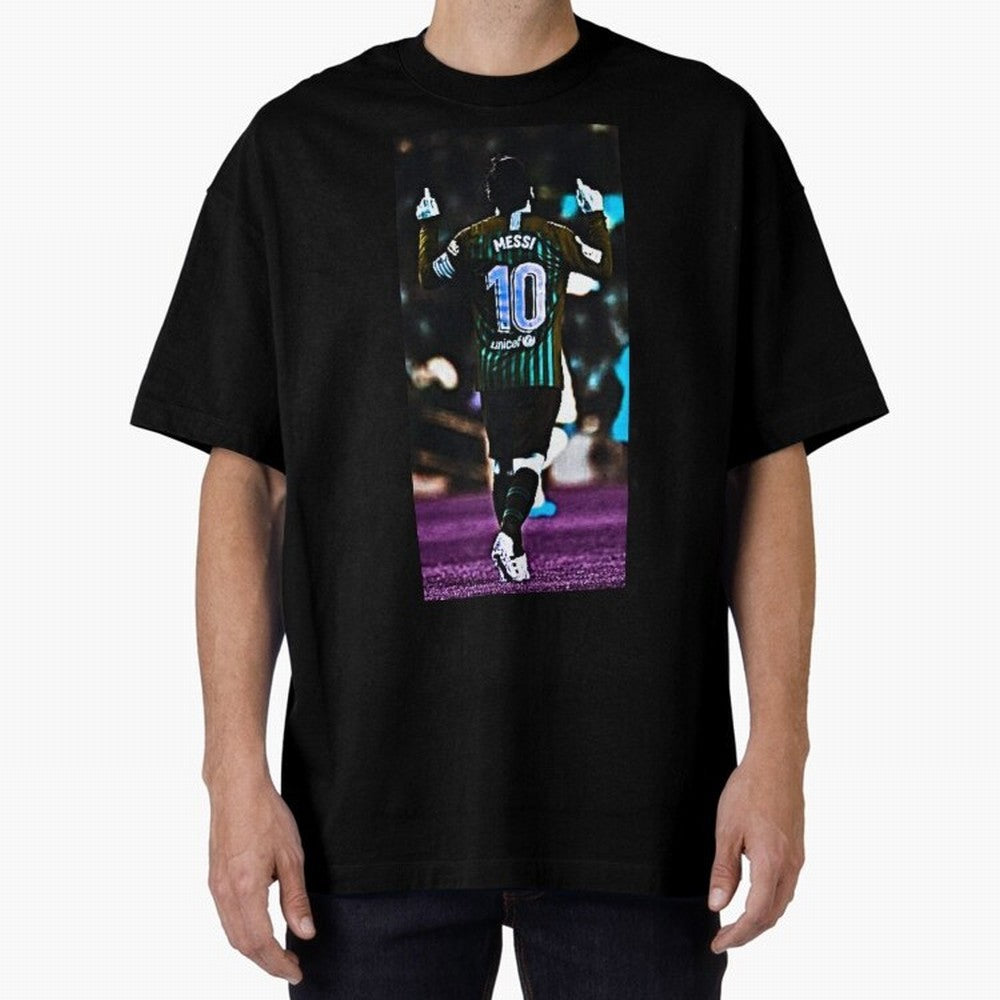Lionel Messi Oversized T-Shirt Follow Every Goal of FIFA World Cup 2026 USA Canada Mexico Connected to Cristiano Ronaldo, Haaland and CR7, Netherlands Energy, Football History, Final Match Energy, Crowd Noise and Once in a Lifetime Moments; Made