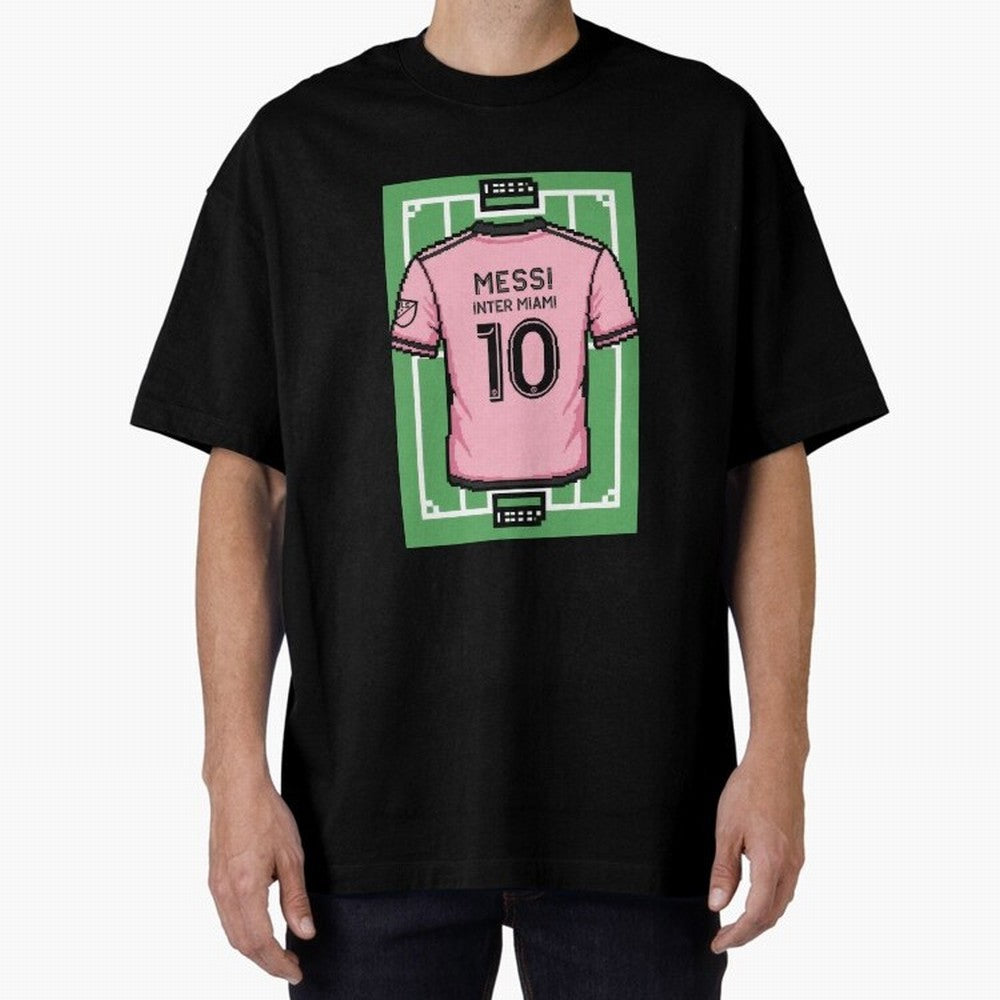 Leo Messi Inter Miami 8-Bit Soccer Football Classic T-Shirt Stand Out with Spirit from the FIFA World Cup 2026 Journey through Mbappe Highlights, Argentina Pride, Worldwide Fan Energy, Dramatic Goals, Stadium Lights and Championship Celebrations;