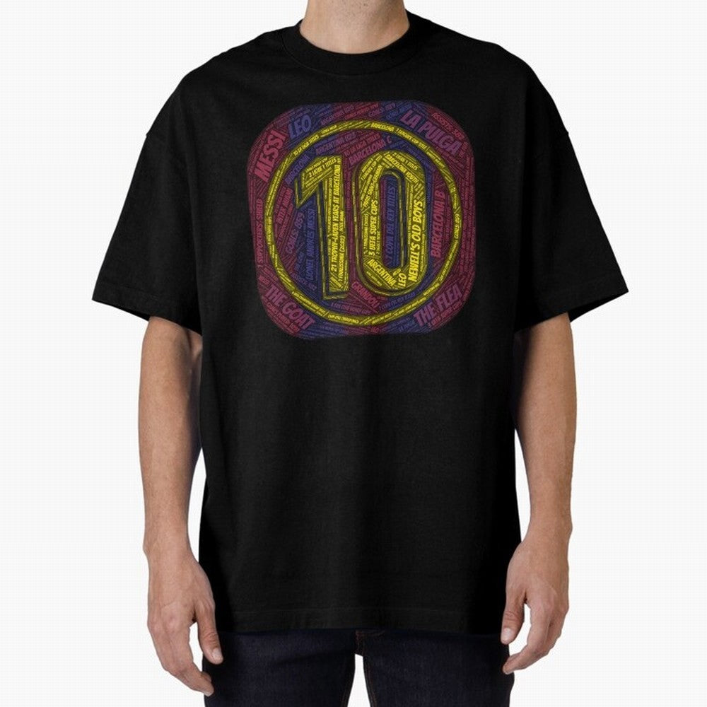 Lionel Messi #10 - The Icon Collection Classic T-Shirt Get Ready for Global Football Passion for FIFA World Cup 2026, Highlighting Mbappe, France, Sports Nostalgia, International Competition, Famous Players and Unforgettable Victories; Built for