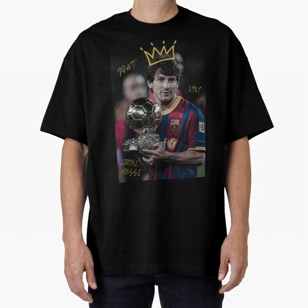 Lionel Messi - GOAT Classic T-Shirt Carry Match Day Hype around FIFA World Cup 2026, Mbappe, Netherlands, Supporter Pride, Iconic Celebrations, Legendary Names and Global Match Day Energy; Ideal for Passionate Fans Who Love Underdog Stories,