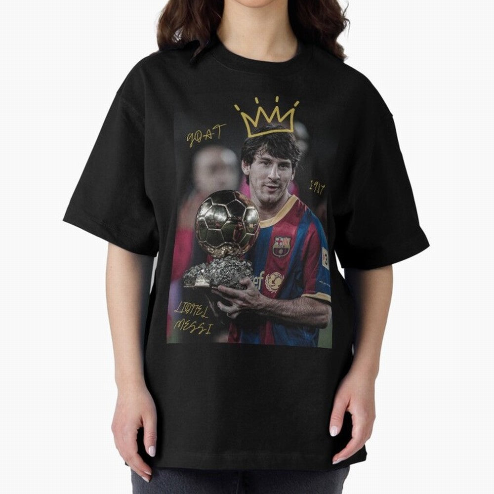 Lionel Messi - GOAT Classic T-Shirt Carry Match Day Hype around FIFA World Cup 2026, Mbappe, Netherlands, Supporter Pride, Iconic Celebrations, Legendary Names and Global Match Day Energy; Ideal for Passionate Fans Who Love Underdog Stories,