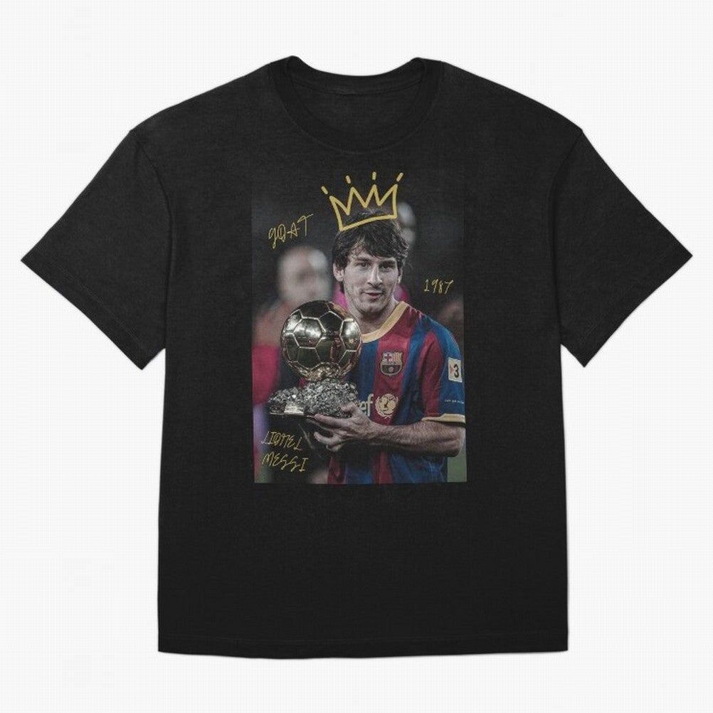Lionel Messi - GOAT Classic T-Shirt Carry Match Day Hype around FIFA World Cup 2026, Mbappe, Netherlands, Supporter Pride, Iconic Celebrations, Legendary Names and Global Match Day Energy; Ideal for Passionate Fans Who Love Underdog Stories,