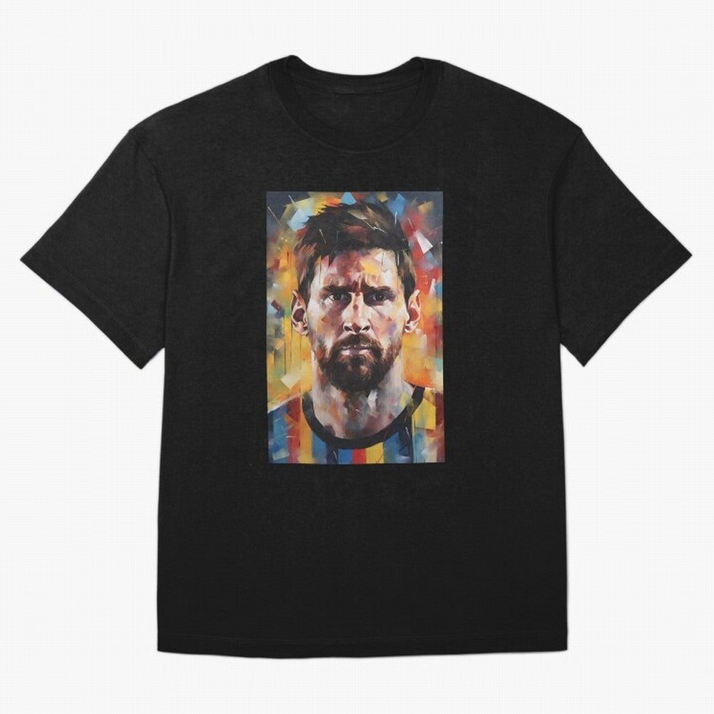 Lionel Messi Oversized T-Shirt Show Your Tournament Heart for FIFA World Cup 2026 for Fans of Messi and Cristiano Ronaldo and Brazil, Bringing Match Day Excitement, Supporter Culture, Golden Goals and Global Football Passion; Great for Watch