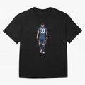 Lionel Messi Oversized T-Shirt Celebrate Soccer Greatness during FIFA World Cup 2026 Driven by Messi, England, France and Netherlands Energy, Football Festival Excitement, Trophy Ambitions, Country Rivalries and Star Player Buzz; Ideal for Fans Who