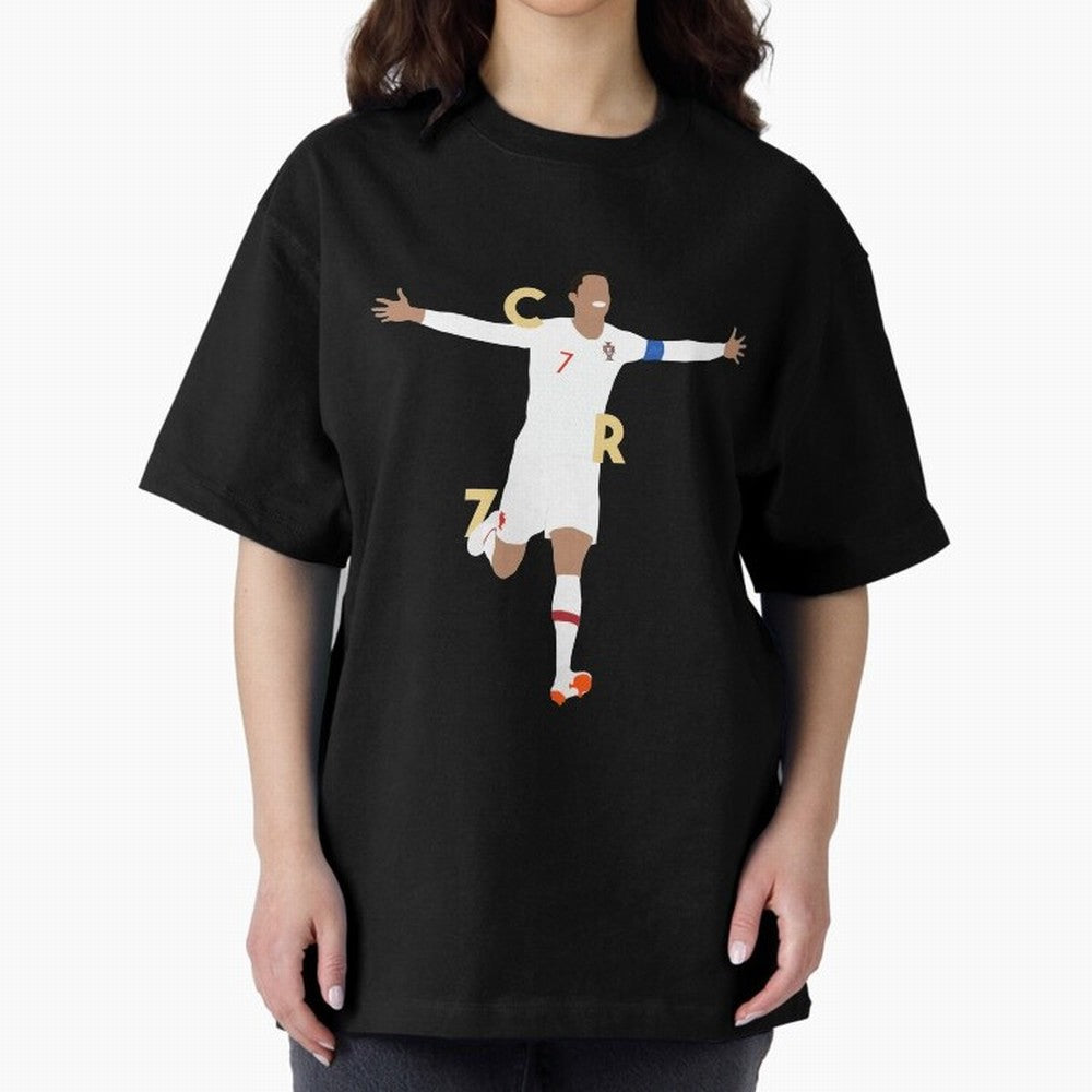 CR7 (Gold) Classic T-Shirt Get Ready for Global Football Passion for FIFA World Cup 2026 USA Canada Mexico, Driven by Messi, Neymar and Mbappe, England, France and Netherlands, Match Day Excitement, Supporter Culture, Golden Goals and Global