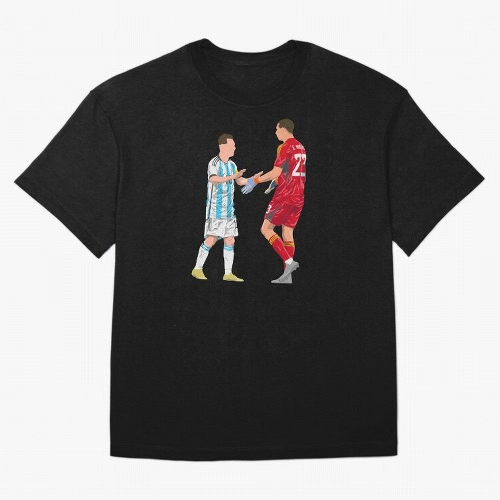 Messi and Martinez Celebrates World Cup 2022 Oversized T-Shirt Bring International Match Energy to the FIFA World Cup 2026 Journey through Cristiano Ronaldo Highlights, Spain and Netherlands Pride, Supporter Pride, Iconic Celebrations, Legendary