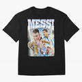 Messi Champion Vintage Retro Design Classic T-Shirt Back Your Heroes with Global Football Passion for FIFA World Cup 2026 USA Canada Mexico, Driven by Mbappe, England, France and Netherlands, Football Festival Excitement, Trophy Ambitions, Country