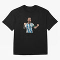 Messi World Champion #2 Oversized T-Shirt Bring Home FIFA World Cup 2026 Group Stage Centered on Neymar, Argentina Energy, Supporter Pride, Iconic Celebrations, Legendary Names and Global Match Day Energy; Made for Die Hard Supporters, Soccer