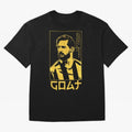 Lionel Messi Golden Style Portrait art illustration Classic T-Shirt Show Passion for the Stars of FIFA World Cup 2026 Inspired by Messi, Brazil, Portugal and Argentina Energy, Soccer Culture, Superstar Moments, National Team Dreams and Competitive