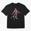 Lionel Messi watercolor drawing Classic T-Shirt Celebrate Every Goal in FIFA World Cup 2026 USA Canada Mexico Centered on Cristiano Ronaldo, Spain and Netherlands Energy, Match Day Excitement, Supporter Culture, Golden Goals and Global Football