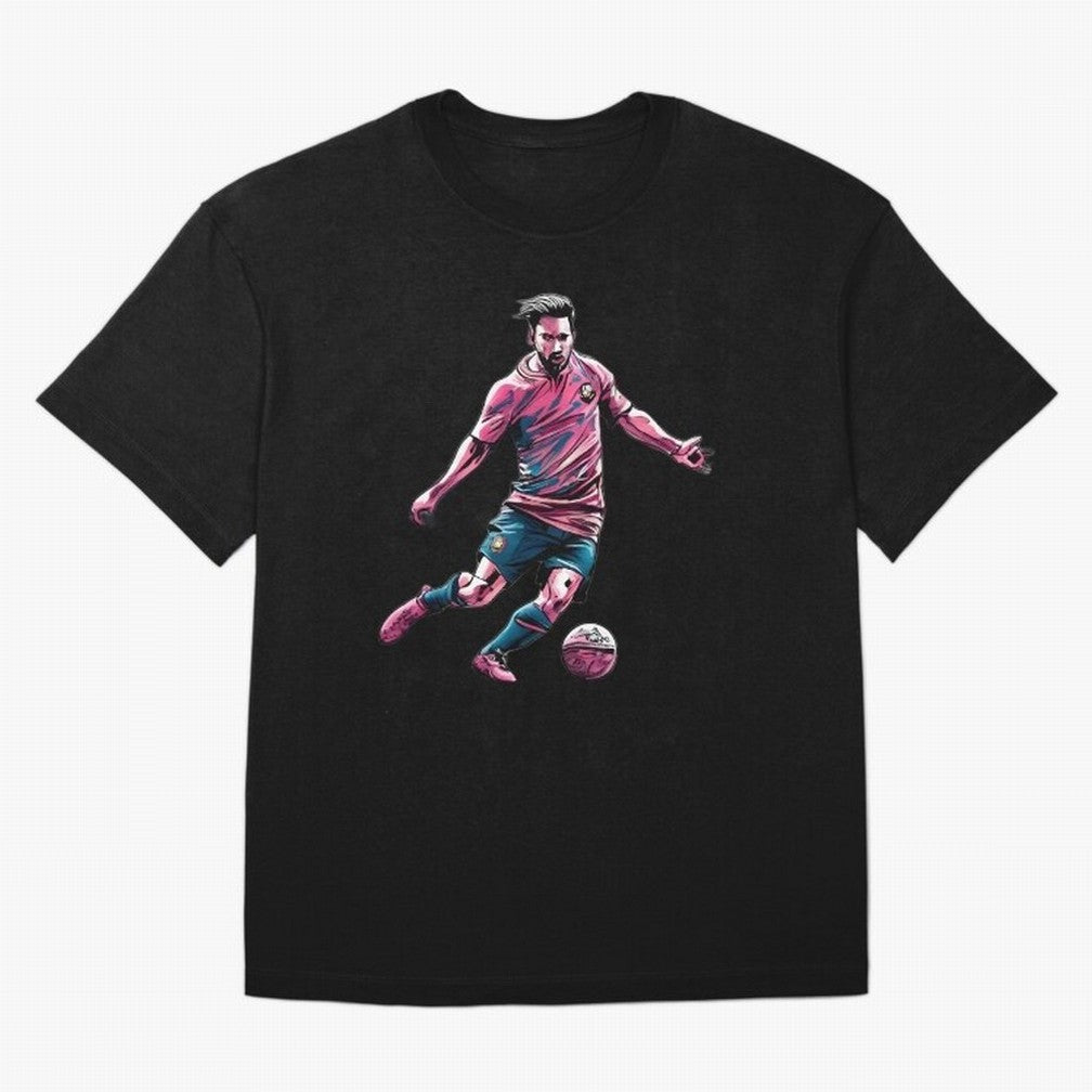 Lionel Messi watercolor drawing Classic T-Shirt Celebrate Every Goal in FIFA World Cup 2026 USA Canada Mexico Centered on Cristiano Ronaldo, Spain and Netherlands Energy, Match Day Excitement, Supporter Culture, Golden Goals and Global Football