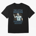 Messi - The Magician Oversized T-Shirt Represent Football Lovers during FIFA World Cup 2026 Group Stage Spirit, Driven by Brazil, Portugal and Argentina, Cristiano Ronaldo, Haaland and CR7, Match Day Excitement, Supporter Culture, Golden Goals and