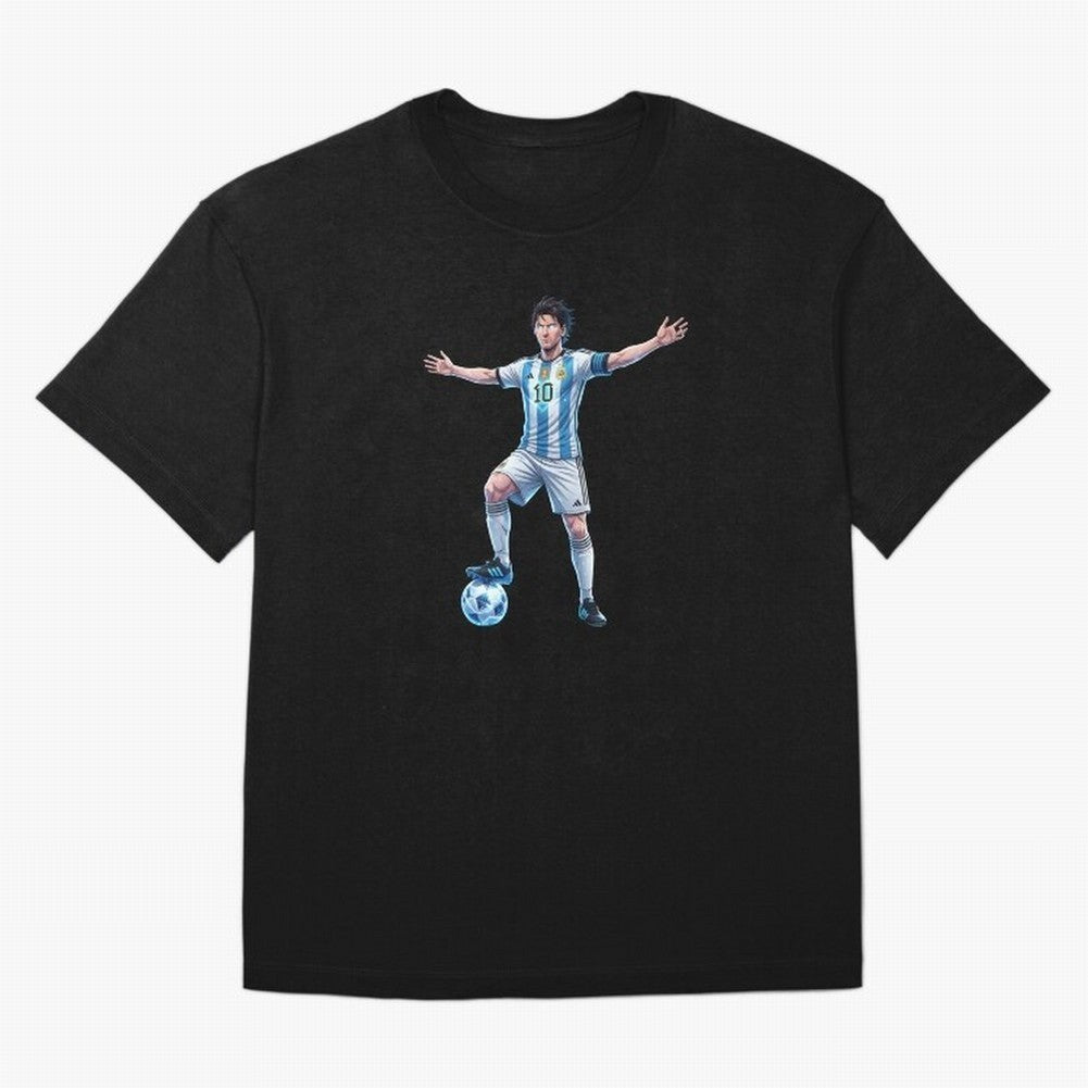 The GOAT | Anime style Classic T-Shirt Relive FIFA World Cup 2026 Group Stage Made for Mbappe, Spain and Netherlands Energy, Football Festival Excitement, Trophy Ambitions, Country Rivalries and Star Player Buzz; Created for Match Day Parties,