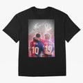 Messi The GOAT Oversized T-Shirt Celebrate Football Dreams Across the FIFA World Cup 2026 USA Canada Mexico Journey through Mbappe Highlights, Argentina, France and Brazil Pride, Worldwide Fan Energy, Dramatic Goals, Stadium Lights and Championship