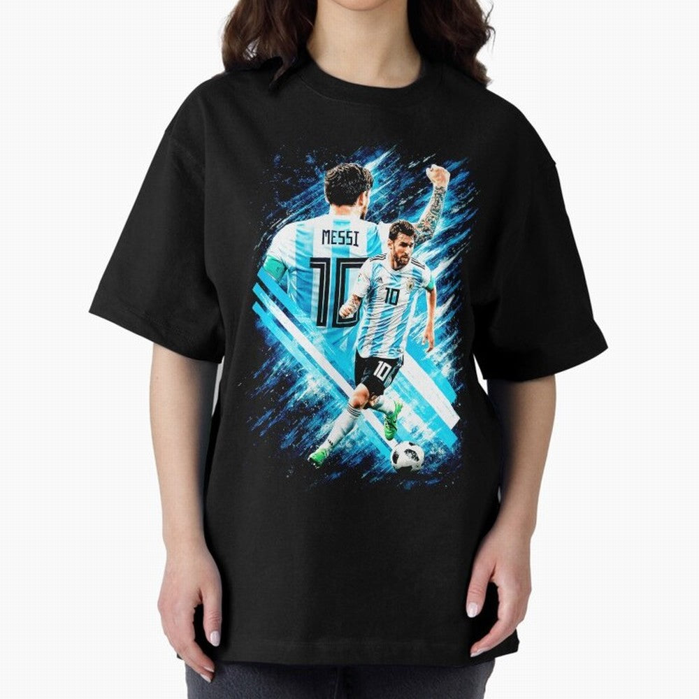 Messi Football Legend Pride Classic T-Shirt Relive Legendary Nights from the FIFA World Cup 2026 Group Stage Journey through Messi, Neymar and Mbappe Highlights, France and Portugal Pride, Retro Football Energy, Iconic Rivalries, Trophy Chase Drama