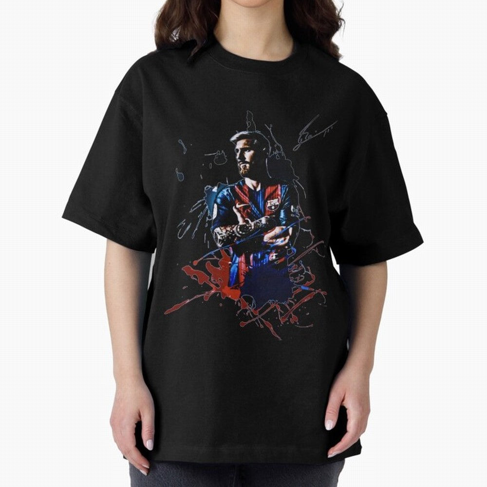 Lionel Messi Design with Signature Classic T-Shirt Make Every Kick Count in the FIFA World Cup 2026 USA Canada Mexico Journey through Haaland and Mbappe Highlights, Portugal, Spain and Germany Pride, Classic Soccer Heritage, Championship Pressure,