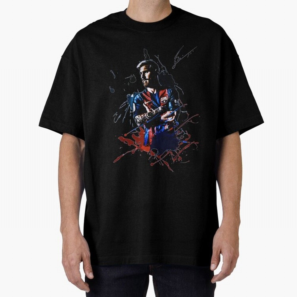 Lionel Messi Design with Signature Classic T-Shirt Make Every Kick Count in the FIFA World Cup 2026 USA Canada Mexico Journey through Haaland and Mbappe Highlights, Portugal, Spain and Germany Pride, Classic Soccer Heritage, Championship Pressure,