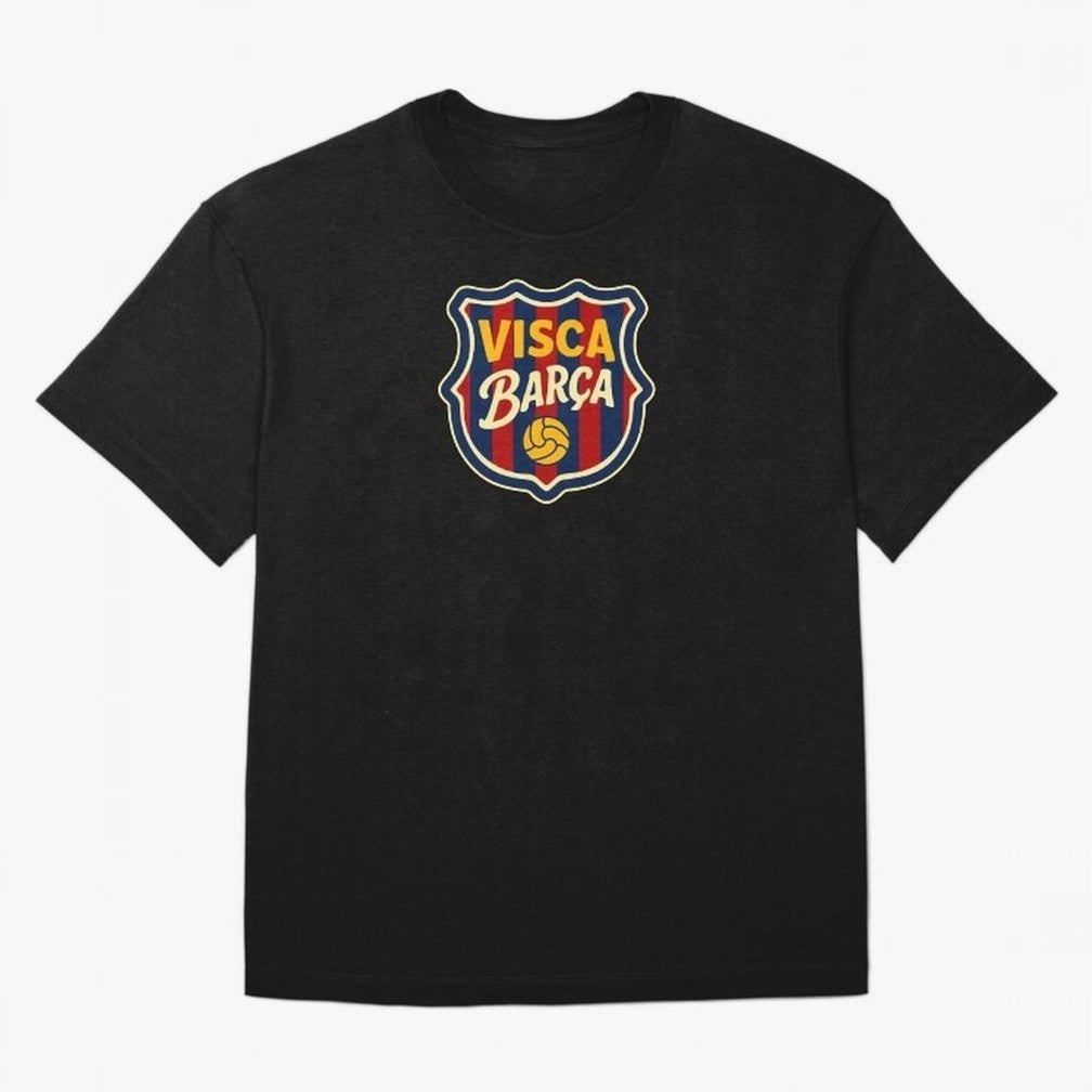 BAR-CE-LON-A Logo FC Merchandise Classic T-Shirt Bring World Football Passion into FIFA World Cup 2026 Group Stage Filled with Haaland and Mbappe, Argentina and Brazil Energy, Worldwide Fan Energy, Dramatic Goals, Stadium Lights and Championship