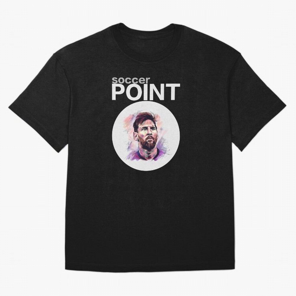 soccer POINT Classic T-Shirt Refresh Global Football Passion for FIFA World Cup 2026 Group Stage, Filled with Messi, CR7 and Mbappe, Argentina and Brazil, Global Supporter Spirit, Legendary Goals, National Colors and Tournament Celebration; Ideal