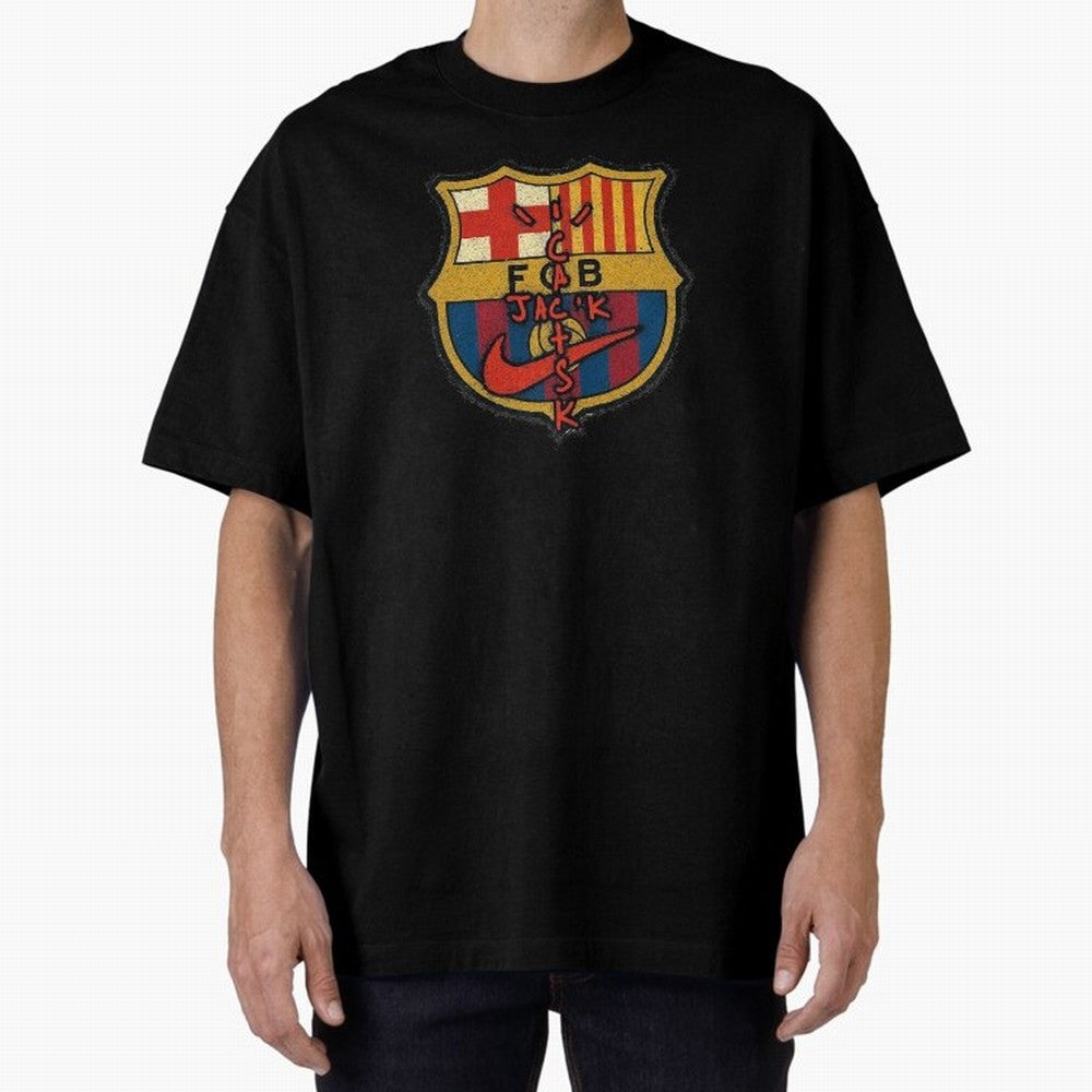 BAR-CE-LON-A Logo FC Merchandise Classic T-Shirt Celebrate Fan Culture around FIFA World Cup 2026 Group Stage for Fans of Haaland and Mbappe and Netherlands, Bringing Vintage Soccer Flavor, Modern Football Stars, National Flags and Final Night
