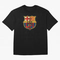 BAR-CE-LON-A Logo FC Merchandise Classic T-Shirt Celebrate Fan Culture around FIFA World Cup 2026 Group Stage for Fans of Haaland and Mbappe and Netherlands, Bringing Vintage Soccer Flavor, Modern Football Stars, National Flags and Final Night