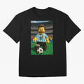 Block Leo Oversized T-Shirt Join the Global Buzz around Match Day Hype around FIFA World Cup 2026 Group Stage, Cristiano Ronaldo, Spain, Classic Soccer Heritage, Championship Pressure, Fan Loyalty and International Pride; Made for Collectors Who