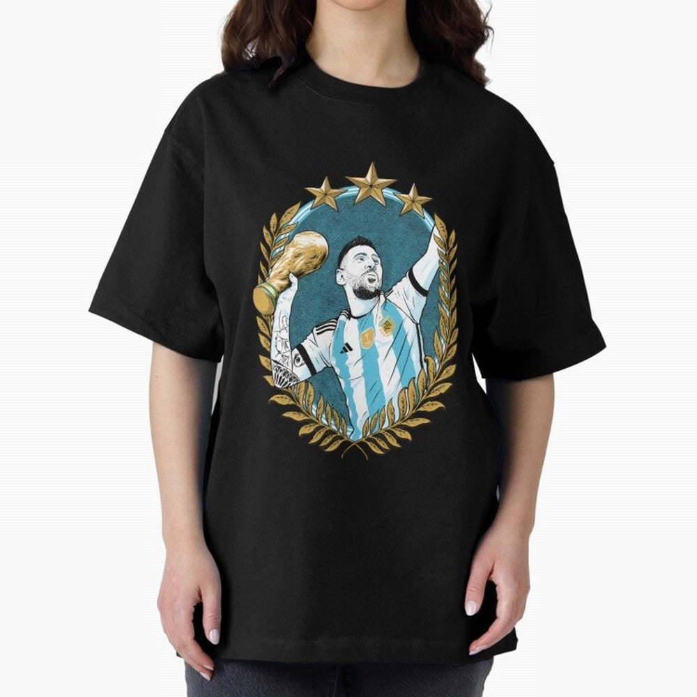 Lionel messi World Champion Classic T-Shirt Feel International Energy from Global Football Passion for FIFA World Cup 2026 USA Canada Mexico, Made for Messi, Neymar and Mbappe, Argentina, Goal Celebration Energy, Supporter Heritage, Football Icons