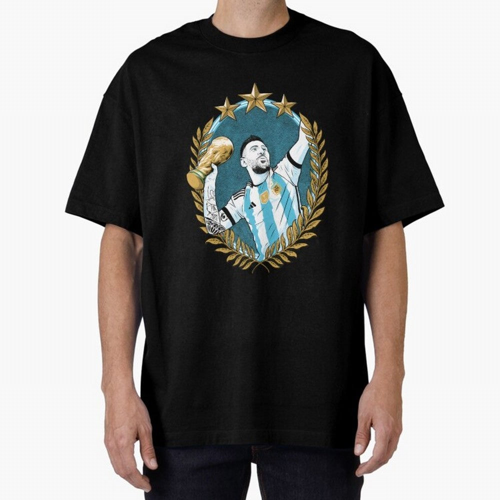 Lionel messi World Champion Classic T-Shirt Feel International Energy from Global Football Passion for FIFA World Cup 2026 USA Canada Mexico, Made for Messi, Neymar and Mbappe, Argentina, Goal Celebration Energy, Supporter Heritage, Football Icons