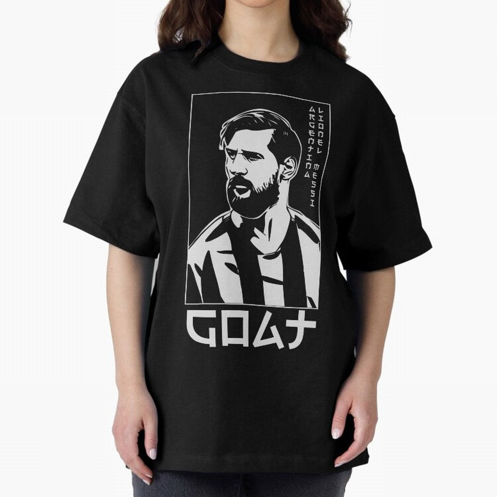 Lionel Messi Japanese Style Portrait art illustration Classic T-Shirt Bring Bold Fan Energy to the FIFA World Cup 2026 Journey through Messi, CR7 and Mbappe Highlights, France Pride, Football History, Final Match Energy, Crowd Noise and Once in a