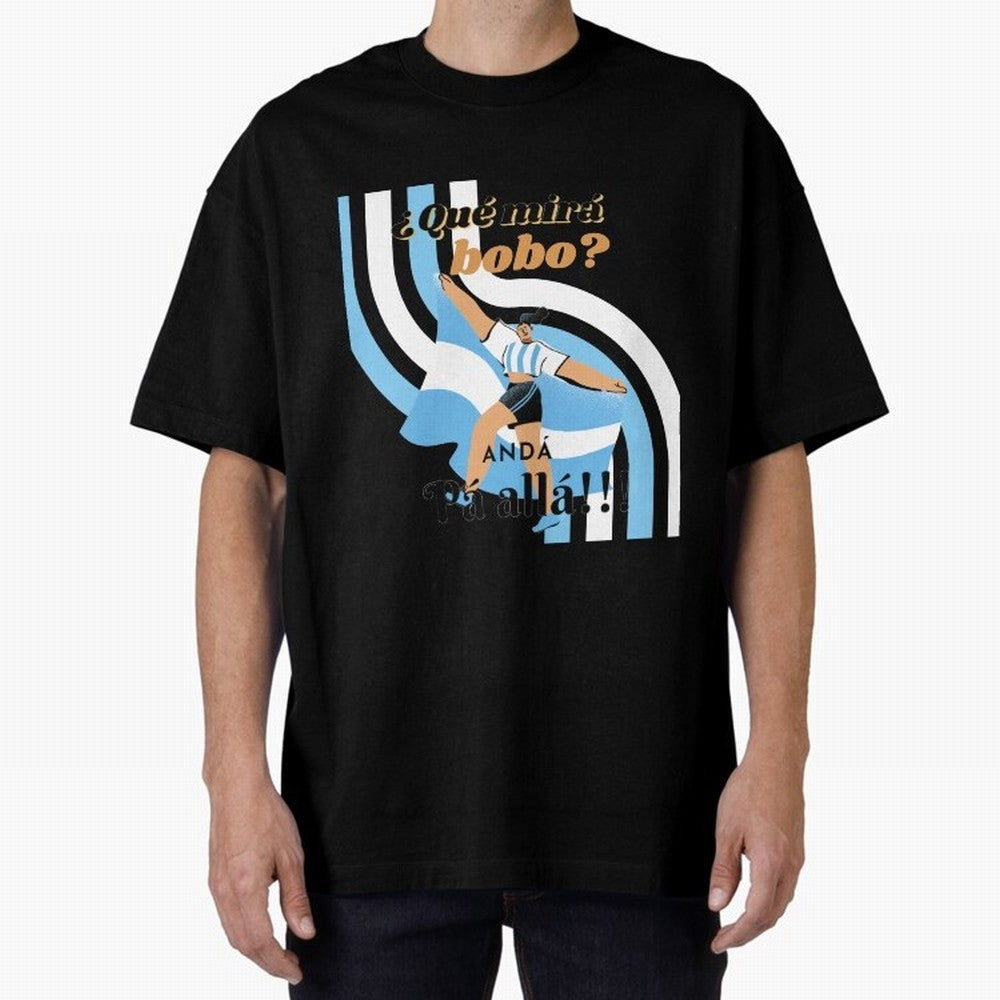 Vintage Messi Argentina Que Mira Classic T-Shirt Celebrate Football Heritage in FIFA World Cup 2026 Centered on Messi and Cristiano Ronaldo, Argentina, France and Brazil Energy, Football Passion, Legendary Performances, Festival Vibes and Supporter