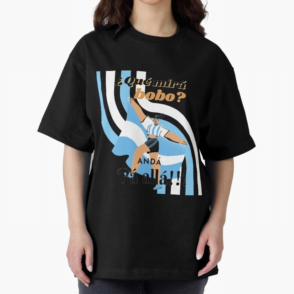 Vintage Messi Argentina Que Mira Classic T-Shirt Celebrate Football Heritage in FIFA World Cup 2026 Centered on Messi and Cristiano Ronaldo, Argentina, France and Brazil Energy, Football Passion, Legendary Performances, Festival Vibes and Supporter