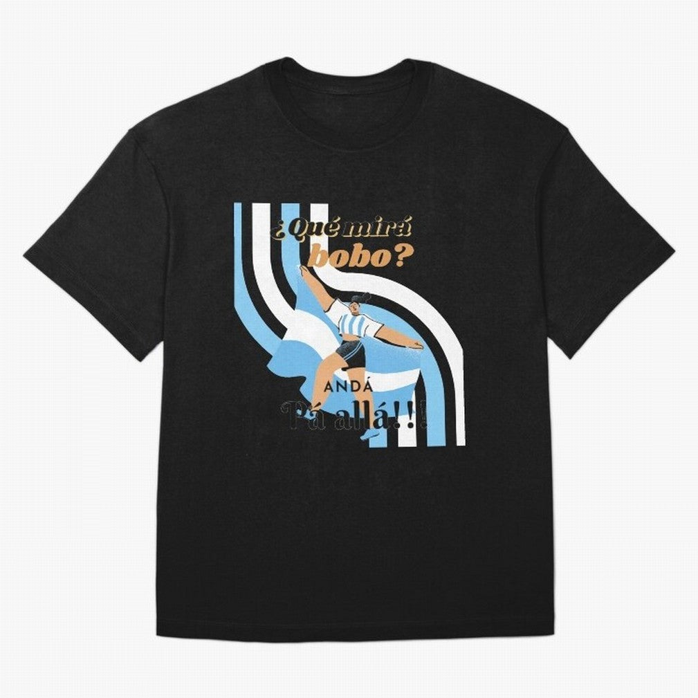 Vintage Messi Argentina Que Mira Classic T-Shirt Celebrate Football Heritage in FIFA World Cup 2026 Centered on Messi and Cristiano Ronaldo, Argentina, France and Brazil Energy, Football Passion, Legendary Performances, Festival Vibes and Supporter