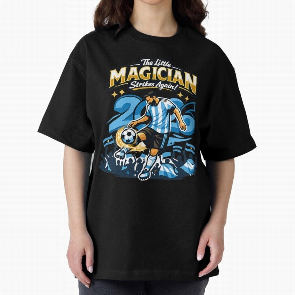 Messi strikes again Classic T-Shirt Carry National Pride through the FIFA World Cup 2026 Journey through Messi and Cristiano Ronaldo Highlights, Argentina Pride, Vintage Soccer Flavor, Modern Football Stars, National Flags and Final Night Emotion;