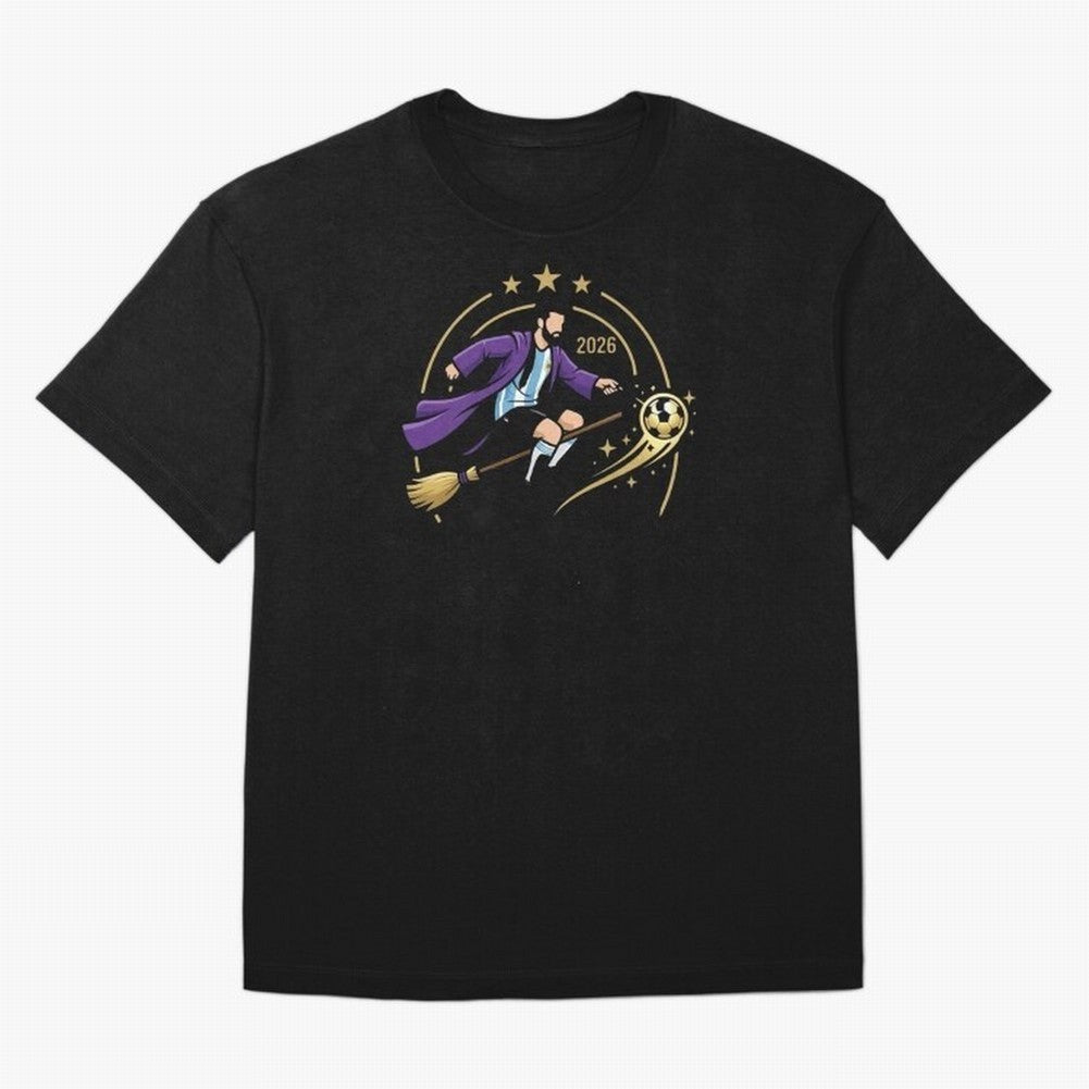 Messi X Harry Potter Classic T-Shirt Show Match Day Excitement for the FIFA World Cup 2026 USA Canada Mexico Journey through Cristiano Ronaldo, Haaland and CR7 Highlights, England Pride, Worldwide Fan Energy, Dramatic Goals, Stadium Lights and