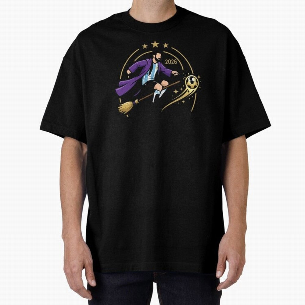 Messi X Harry Potter Classic T-Shirt Show Match Day Excitement for the FIFA World Cup 2026 USA Canada Mexico Journey through Cristiano Ronaldo, Haaland and CR7 Highlights, England Pride, Worldwide Fan Energy, Dramatic Goals, Stadium Lights and