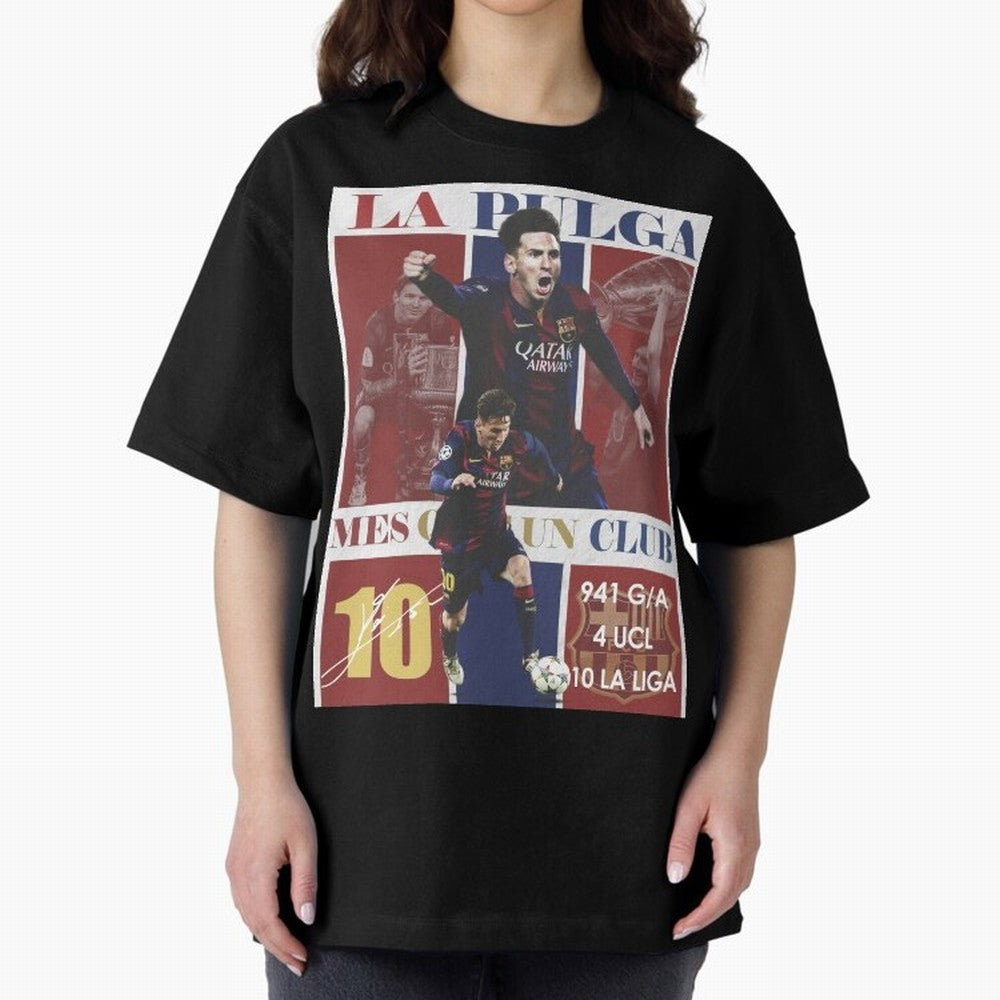 Lionel Messi 2015 Barcelona Poster- Iconic La Liga Hero Art Print Classic T-Shirt Bring Retro Soccer Energy to FIFA World Cup 2026 USA Canada Mexico for Fans of Messi, CR7 and Mbappe and Germany, Bringing Worldwide Fan Energy, Dramatic Goals,