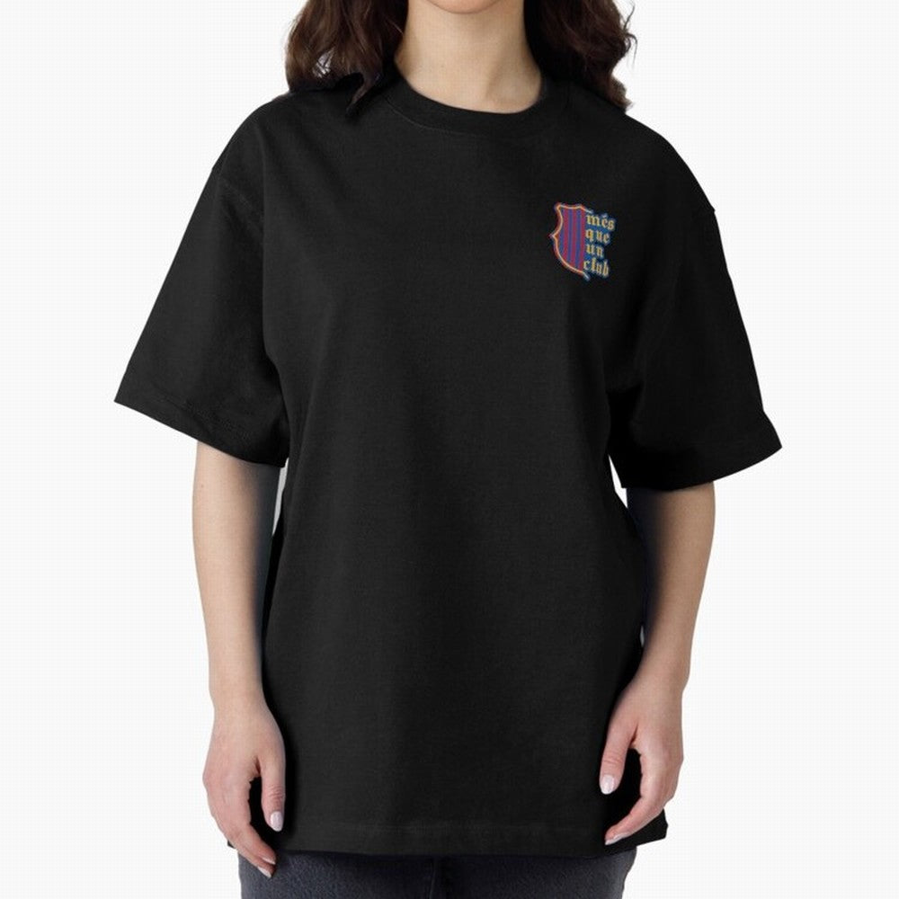 Barca Mes Que Un Club Badge Classic T-Shirt Support the Legends of FIFA World Cup 2026 Spirit, Highlighting England, France and Netherlands, CR7, Football Festival Excitement, Trophy Ambitions, Country Rivalries and Star Player Buzz; Great for