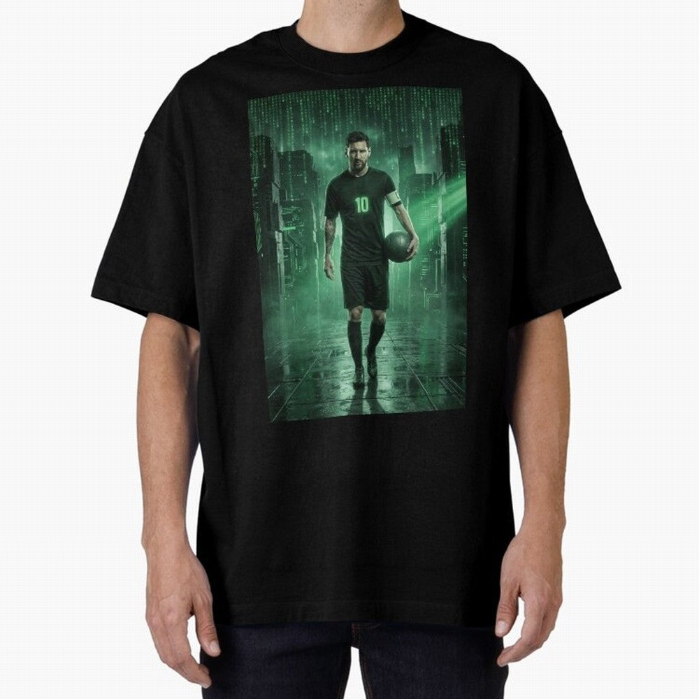 The Legend Lionel Messi Inside The Matrix Realm (Version 2) Classic T-Shirt Make Every Match About FIFA World Cup 2026 Group Stage for Fans of Neymar, Haaland and Cristiano Ronaldo and Argentina, Bringing Classic Soccer Heritage, Championship