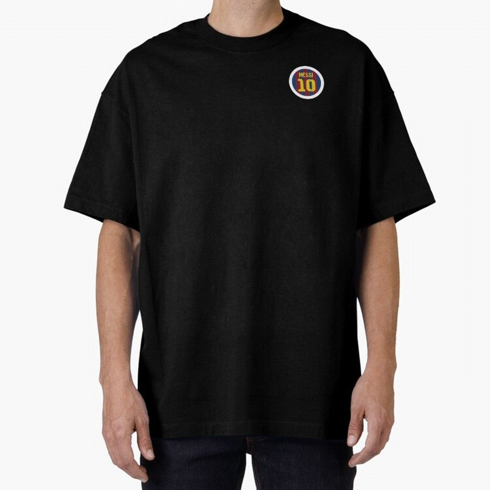 The goat, Lionel Messi Barcelona 10 Oversized T-Shirt Carry the Colors and Pride of Match Day Hype around FIFA World Cup 2026 USA Canada Mexico, Neymar, Haaland and Cristiano Ronaldo, England, Stadium Memories, Football Loyalty, International