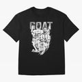 BLACK WHITE GOAT Lionel Messi watercolor illustration Classic T-Shirt Bring a Vintage Feel to Global Football Passion for FIFA World Cup 2026 Group Stage, Driven by Neymar, Haaland and Cristiano Ronaldo, Germany, Stadium Chants, National Pride,